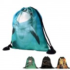 3D Printing Drawstring Bag  Multi-color Backpacks 