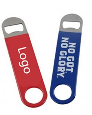 Stainless Steel Bottle Opener With PVC Coated