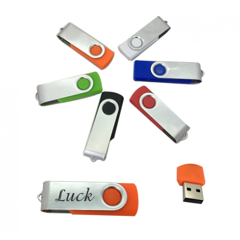 8G Swiveling USB Flash Drive