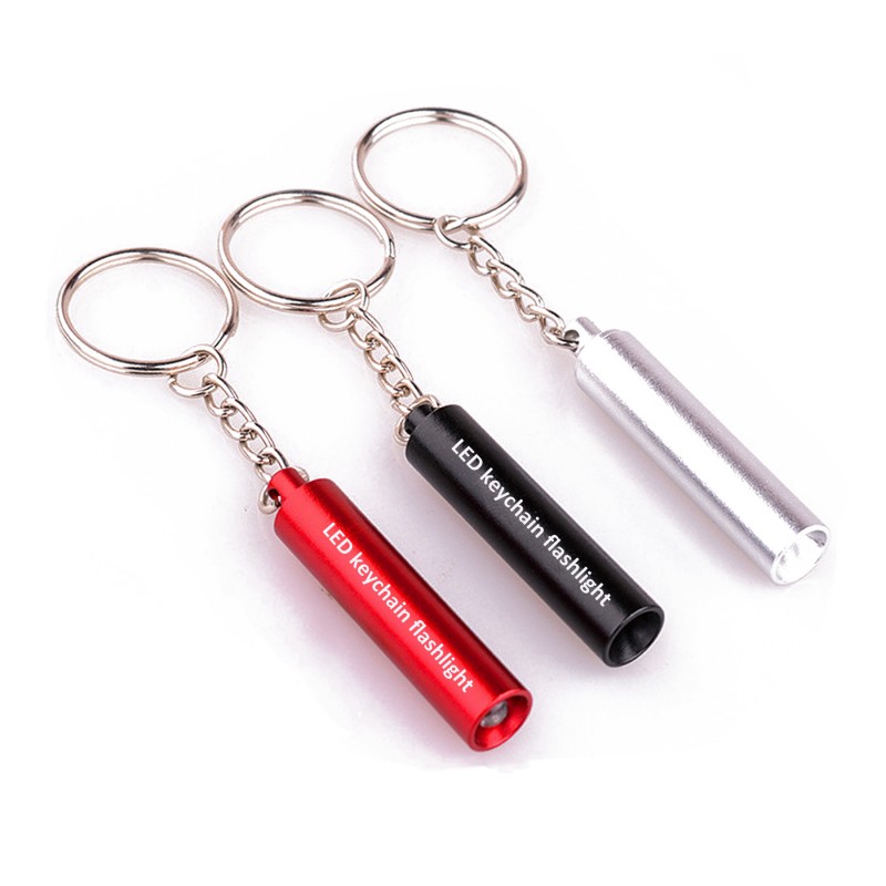 Battery Included LED Keychain Flashlight