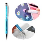 2-in-1 Crystal Ballpoint Touch Pen