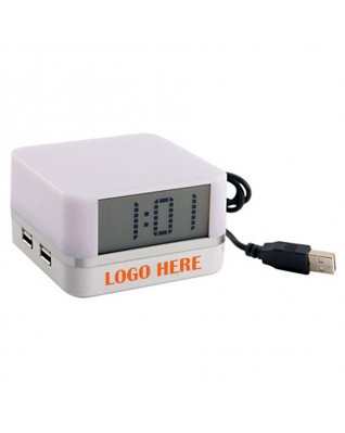 4 Port USB 1.0 Hub w/ Color Changing Mood Light