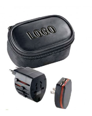 World Travel Adapter with USB Ports