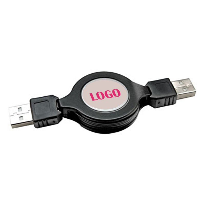 7' Retractable USB Extender Cable