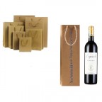 Brown Kraft Wine Bag 260g