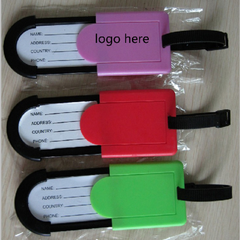 Plastic luggage Tag