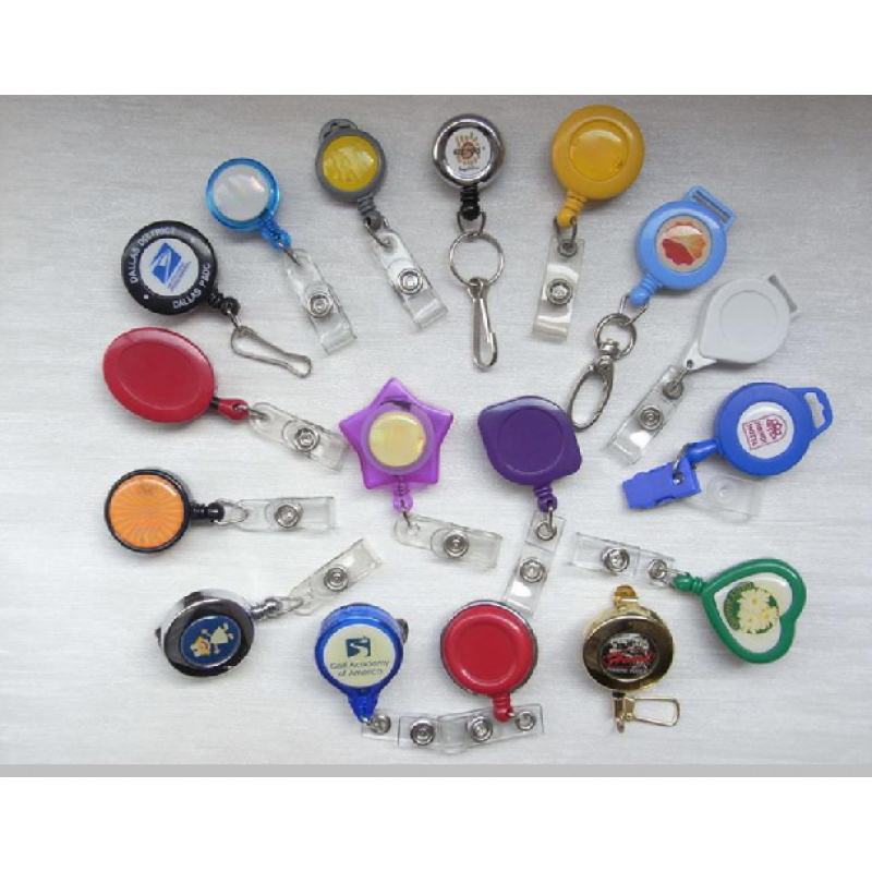 Plastic Retractable Badge Holder