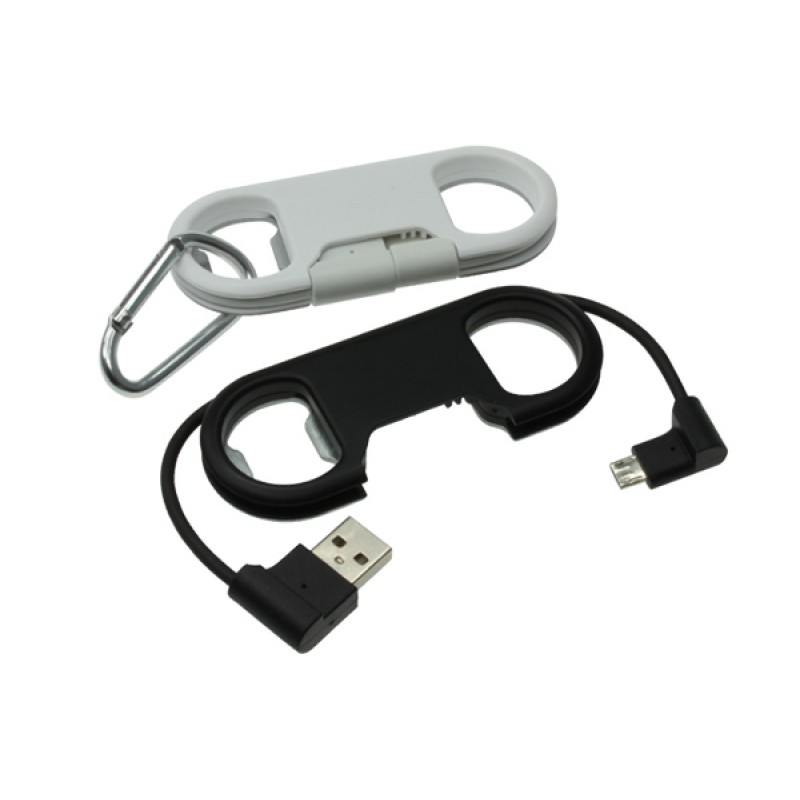 Charge Sync Cable + Bottle Opener USB Cable Car Charger Or Adapter