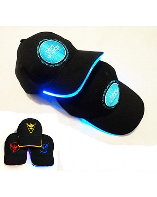 LED Light Up Cotton Twill Baseball Cap