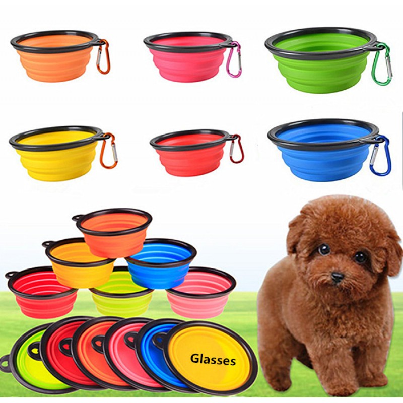 Foldable Silicone Pet Bowl Pet Supplies