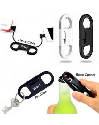 Phone Charging Cable Bottle Opener