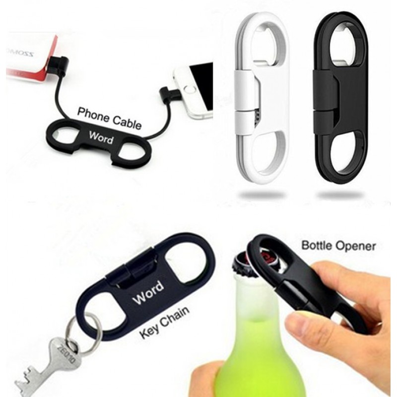 Phone Charging Cable Bottle Opener