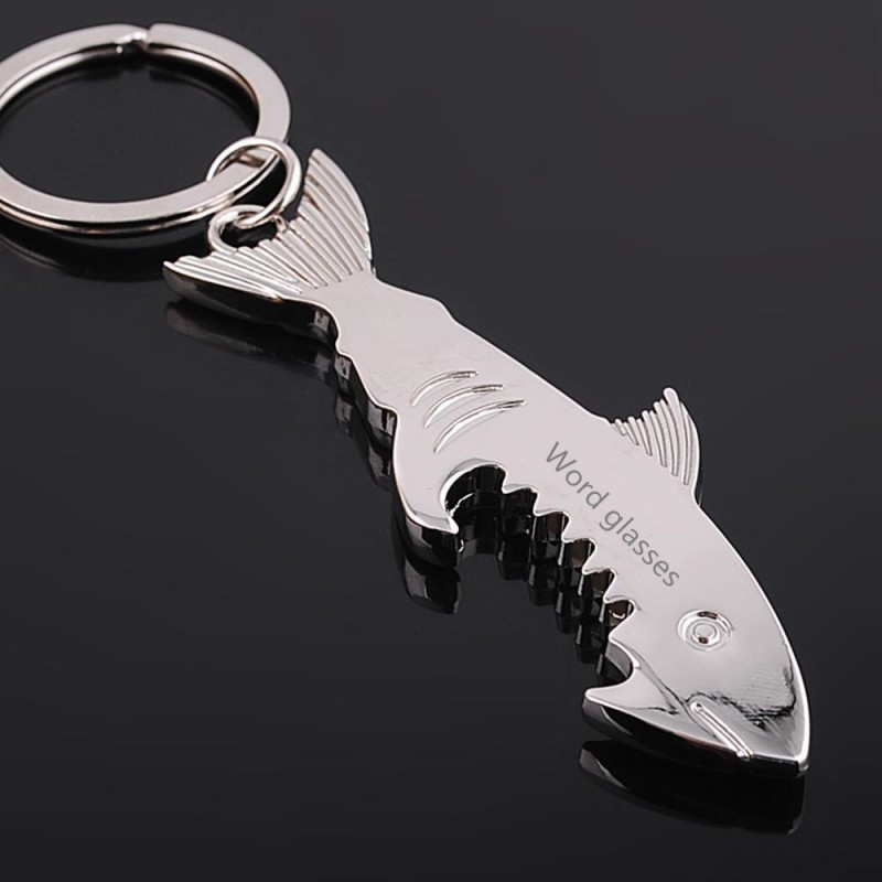 Keychain With Shark Shape Bottle Opener