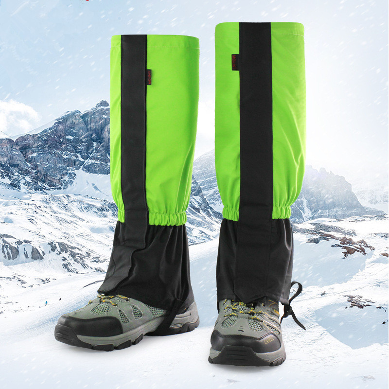 Waterproof Leg Gaiters, Outdoor Mountaineering Shoes Cover