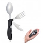 Foldable Multi functional Tableware/Spoon Camping Set
