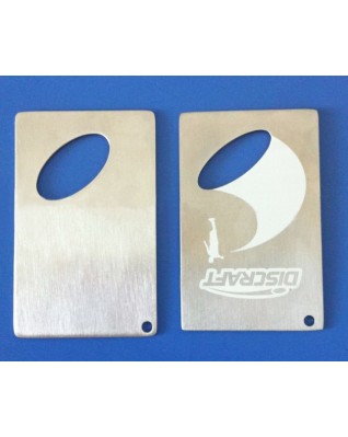 Stainless Steel Flat Slim Credit Card Bottle Opener