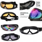 Anti-Glare Lenses Ski Goggles