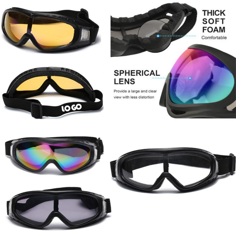 Anti-Glare Lenses Ski Goggles