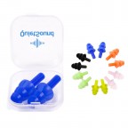 Anti-Noise Silicone Ear Plugs With Case For Sleeping