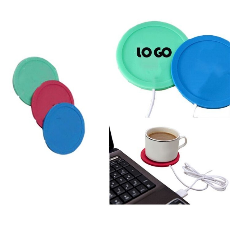 Coffee Mug Warmer Cup Coasters With USB