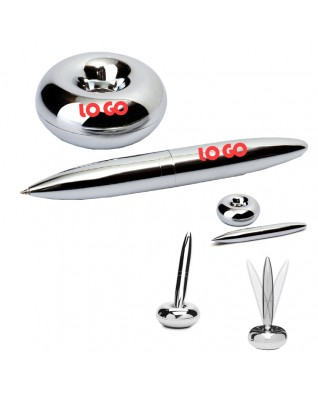 Floating Pen With Magnetic Base Ball Point Pen 