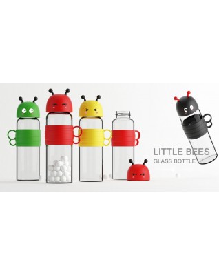 Little Bees Glass Bottle