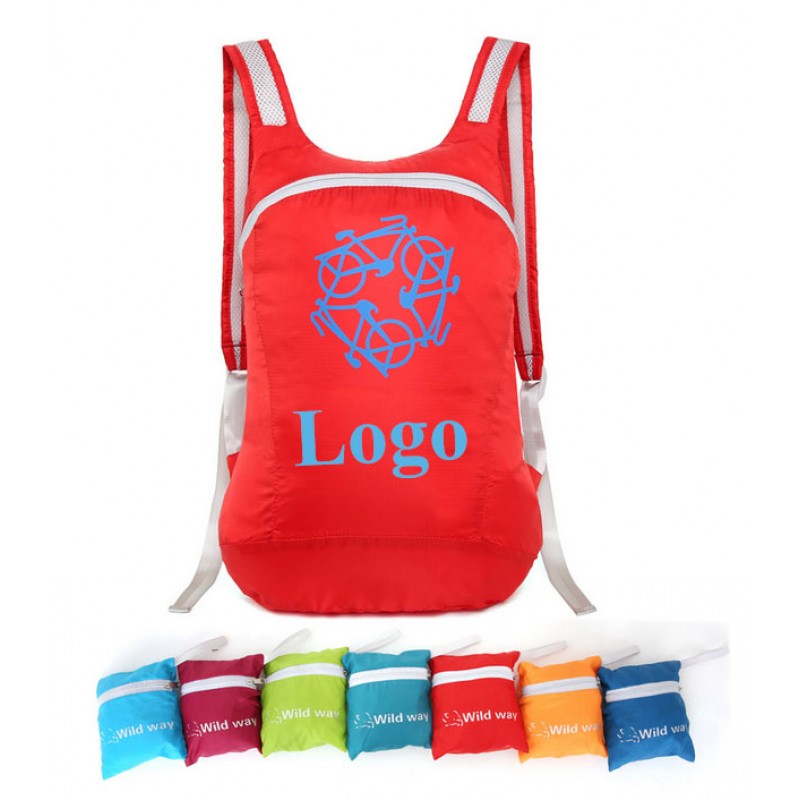 Super light outdoor folding backpack 