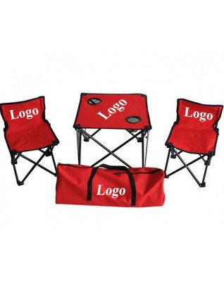 Folding Camping Table Chair Set