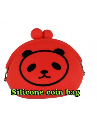 Silicone coin bag