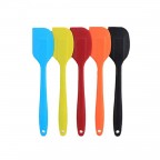 Heat resistant silicone spatula
