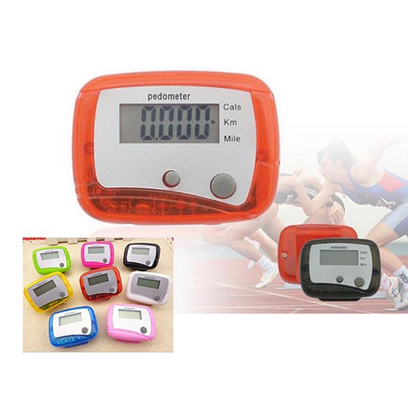 Wholesale ABS plastic pedometer with clip