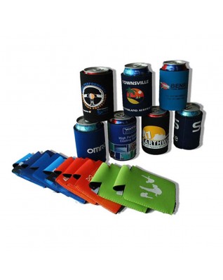 Custom neoprene printed can cooler cover holder