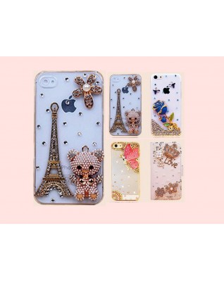 Phone case of Eiffel Tower pattern
