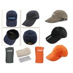 Folding camper baseball cap