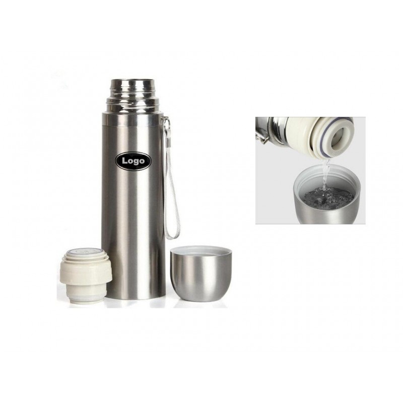 500ml stainless steel vacuum flask & cup