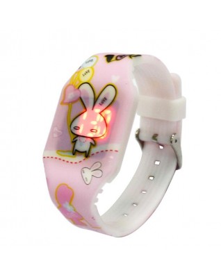 Silicone LED electronic slap watch