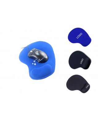 Mouse Pad with Gel Wrist Pad