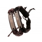 Vintage leather bracelet