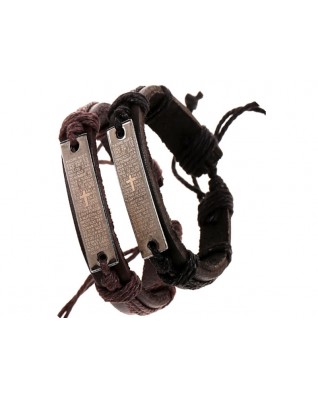 Vintage leather bracelet