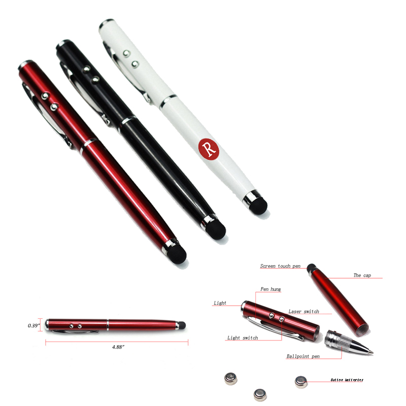 3 to 1 Laser capacitance pen ball-point pen