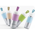 Portable stainless steel thermos