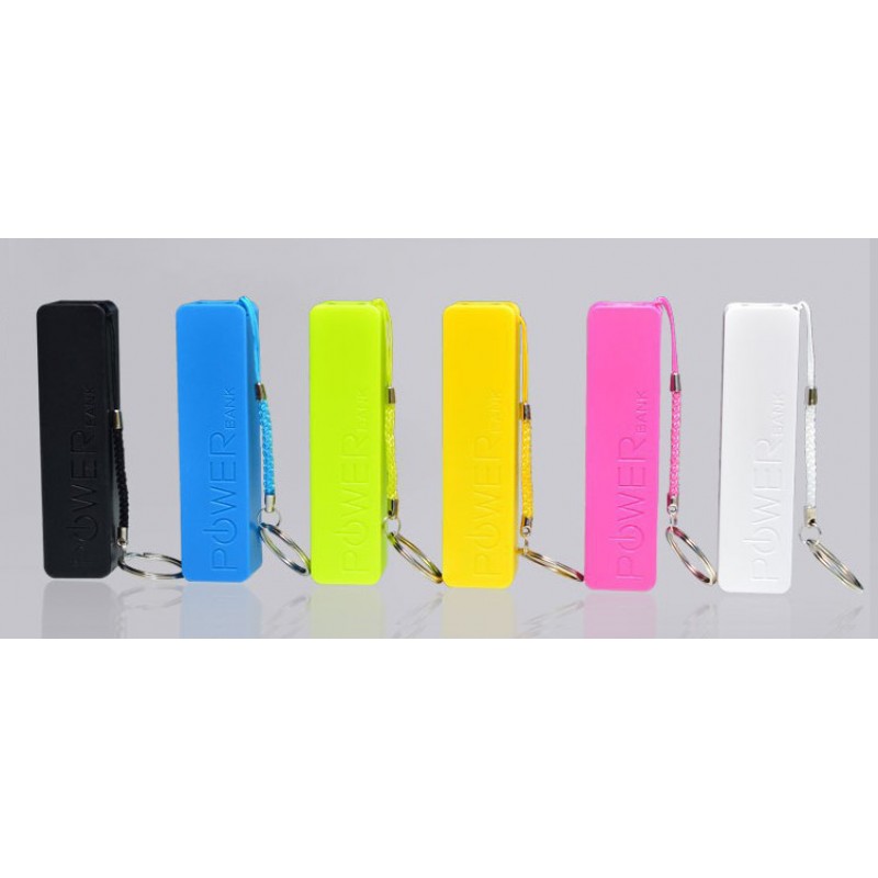 2000mAh Power Bank Key Chain Smart Phone External Battery 