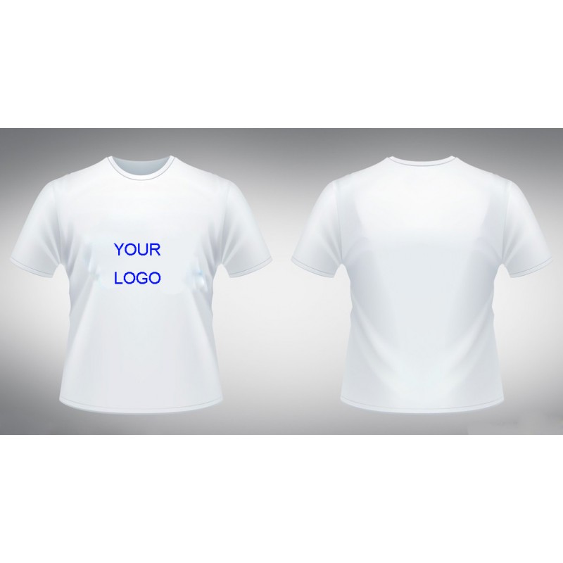 Basic Solid Round Neck Short Sleeve T Shirt 