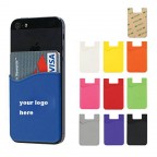 Silicone Adhesive Credit Card Holder 