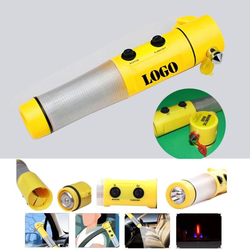 4 In 1 Multifunction Car Safety Hammer
