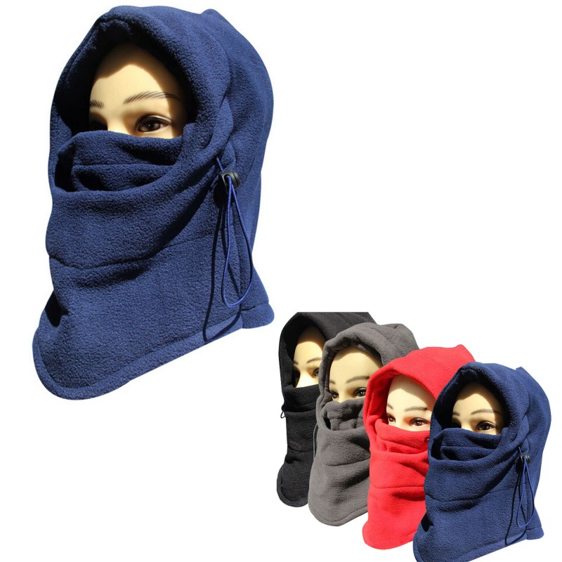 Fleece Hat Hood Ski Windstopper Mask New Caps
