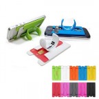 Silicone Slap Mobile Phone Card Holder Stand