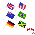 Hand Waving Flag Banners