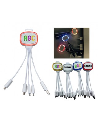 5 IN 1 USB Charging Buddy with LED Light