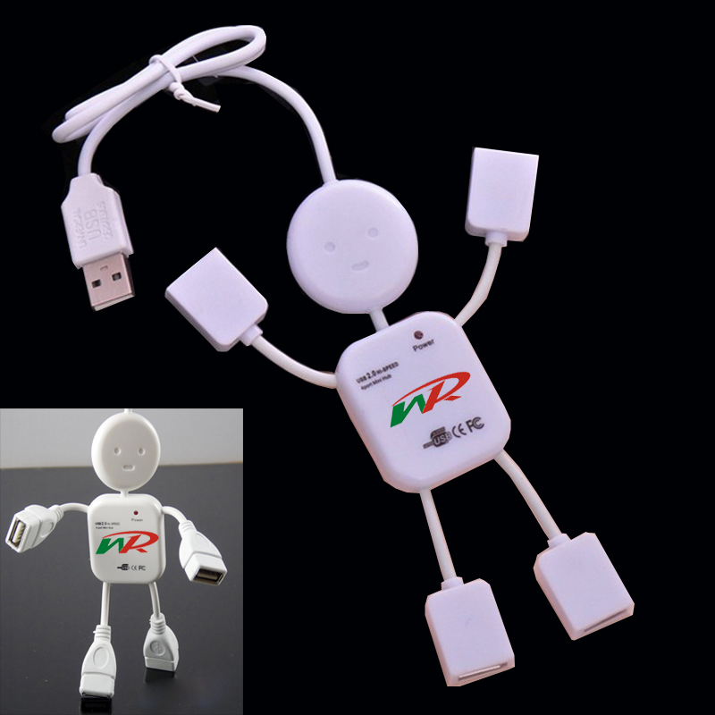 4 Ports Human Shape USB HUB